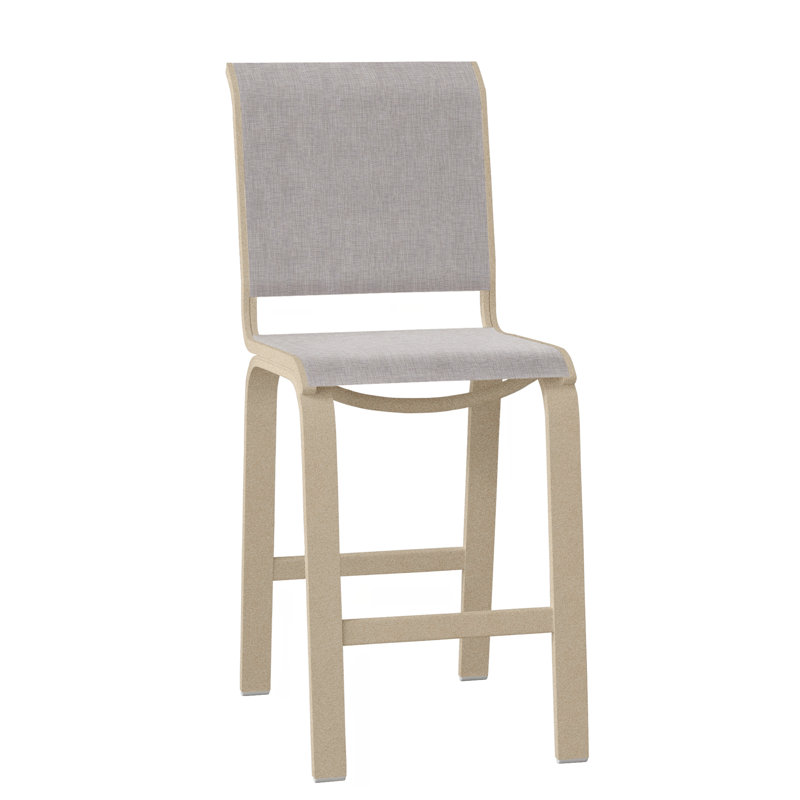 Tabouret de bar 26 po Holna, Noir texturé, Oursin