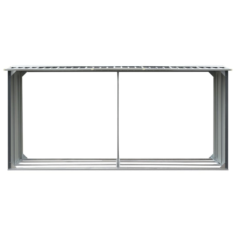 330cm W x 92cm D Metal Log Store