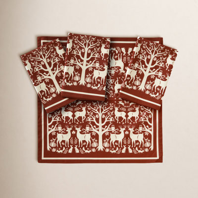 Vern Yip Harvest Otomi 18" Cotton Napkin