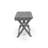 Trahan Fully Assembled All-Weather Recycled HDPE Outdoor Folding Bistro table-1271613780