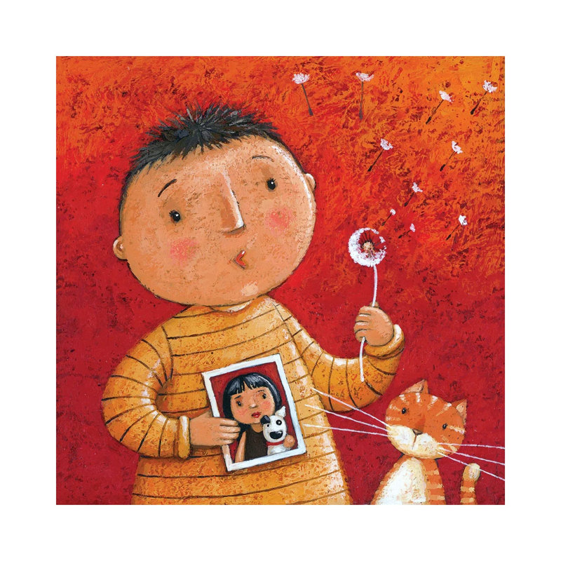 She Loves Me by Peter Adderley - Wrapped Canvas Gallery-Wrapped Canvas Giclée, 30.48 cm H x 30.48 cm W
