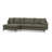Upholstered L-Shaped Sectional-75904104-75904081