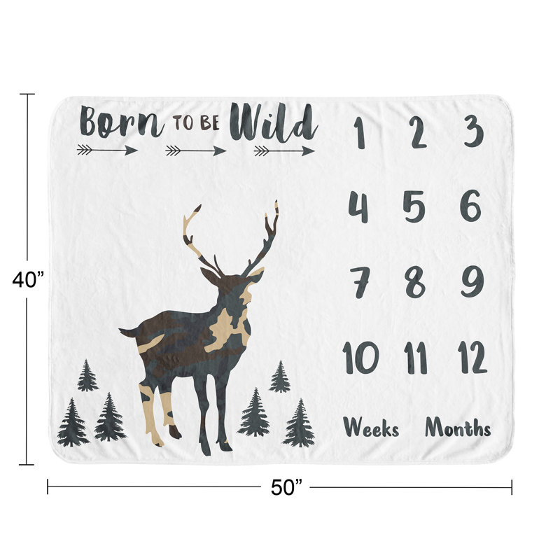 Couverture pour bébé Woodland