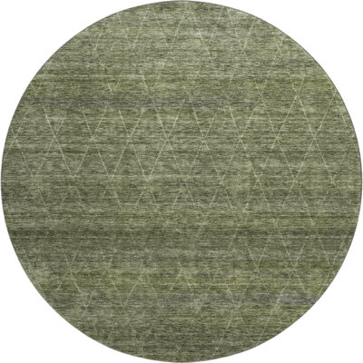 Premium Machine Washable Kent AMF1165 Geometric Rug