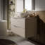 60mm Single Bathroom Vanity with Ceramic Basin