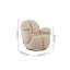 Fauteuil pivotant d'appoint-1584781523