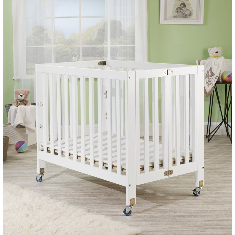 Lit de bébé portable à trois niveaux Orbelle Roxy, Blanc