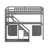 Twin Size Loft Bed Frame With Storage Staircase, Desk, 2-Storage Chest With Drawer, LED-110762061