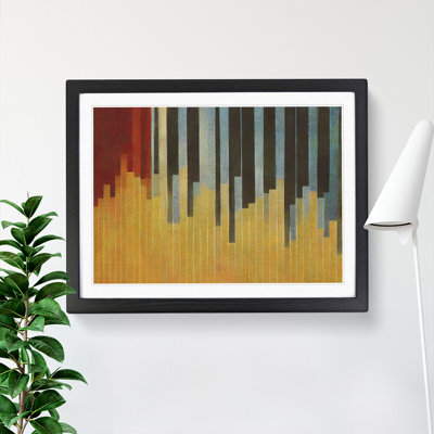 Halftone Vol.6 Abstract - Single Picture Frame Painting