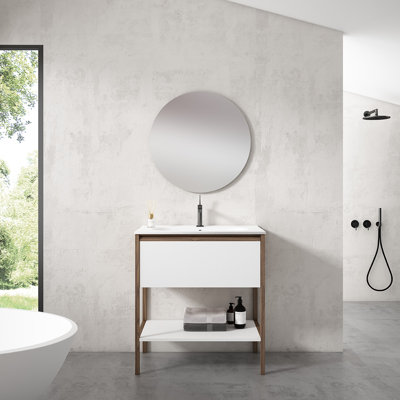 Icon 40" Single Drawer Bathroom Vanity Set