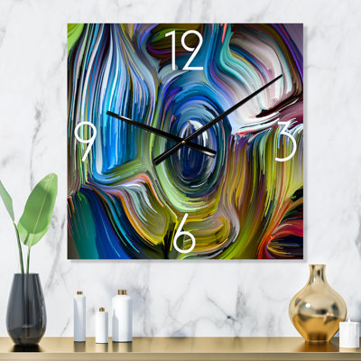 Colour Fusion - Modern Wall Clock