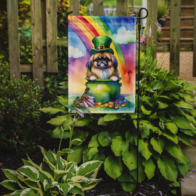Double Sided 15.5'' H x 11.25'' W Polyester St Patrick's Day Garden Flag