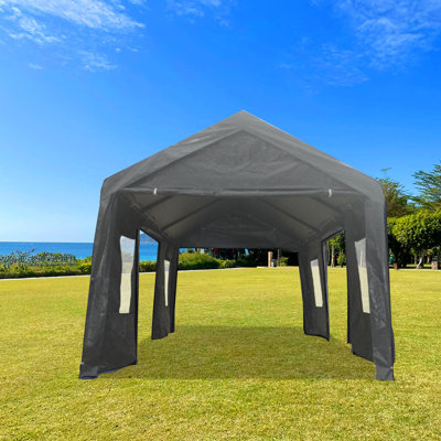 10x20ft Multi-purpose Heavy Duty Gazebo Carport, Outdoor Canopies,waterproof Outdoor Canopy For Vehicles And Events -  Vandia, Outdoor Canopies-002