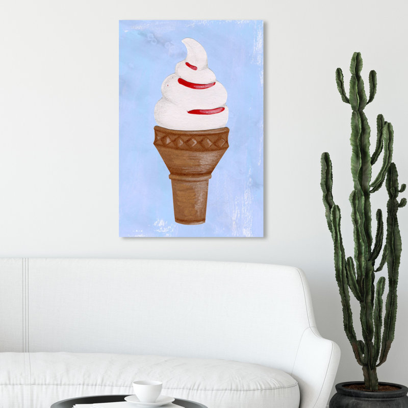 Art sur toile vanille crème Eason, H 30 po x l 20 po x P 1,5 po