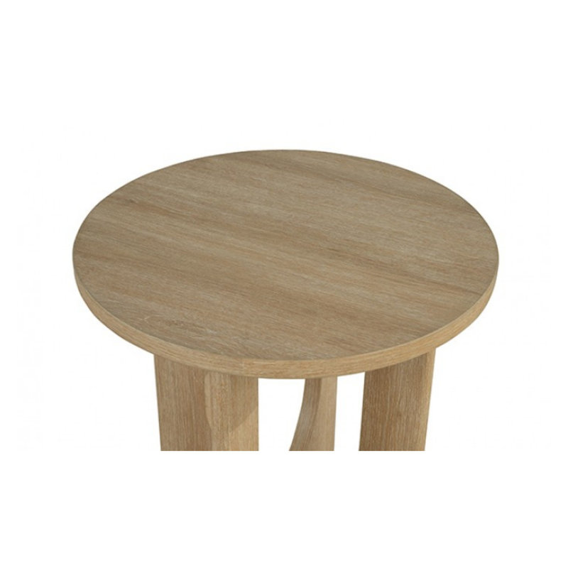 Ensemble de 3 tables basses Nolan, Naturel