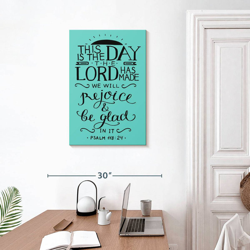 Jour du verset biblique, H 30 po x l 20 po
