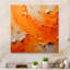 Tangerine Tango I - paysage abstrait, art mural acrylique-1952894589
