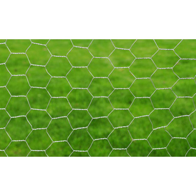 Abruscato Silver/Green Metal Wire/Mesh Fence, 100cm H x 250cm W