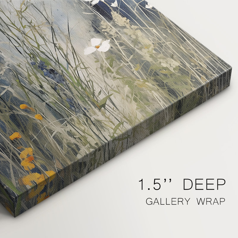 FLORAL Series DCCCXXI  -Premium Gallery Wrapped Canvas -Ready to Hang, 18" H x 12" W