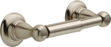 Porter Wall Mount Spring-Loaded Toilet Paper Holder Bath Hardware Accessory