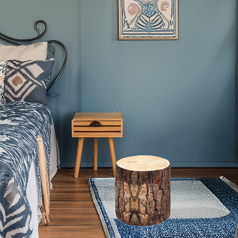 Pouf Special Design en bois de hêtre / panneau de fibres à densité moyenne