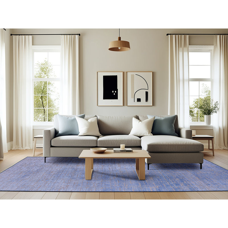 Abstract Indoor Rug, Rectangle 6' x 9'