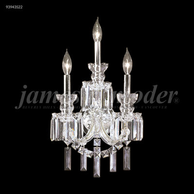 Buckingham 3 - Light Candle Wall Light