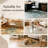 Tempered Glass Chair Mat