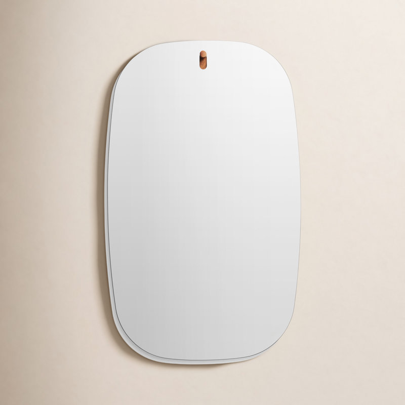 Hang 1 Swoval Beveled Wall Mirror, 38" x 23"