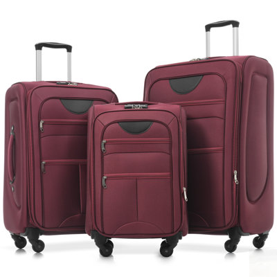 Ensemble de voyage léger 3 pièces Softside