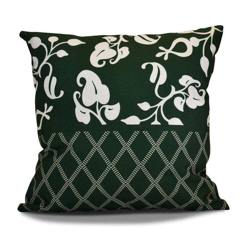 Housse et insert de coussin décoratif Holiday, 26 po x 26 po, Vert foncé