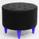 Gondola 55cm Wide Tufted Round Cocktail Ottoman