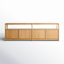 Open Plan Large Low Bookcase w/ Storage
