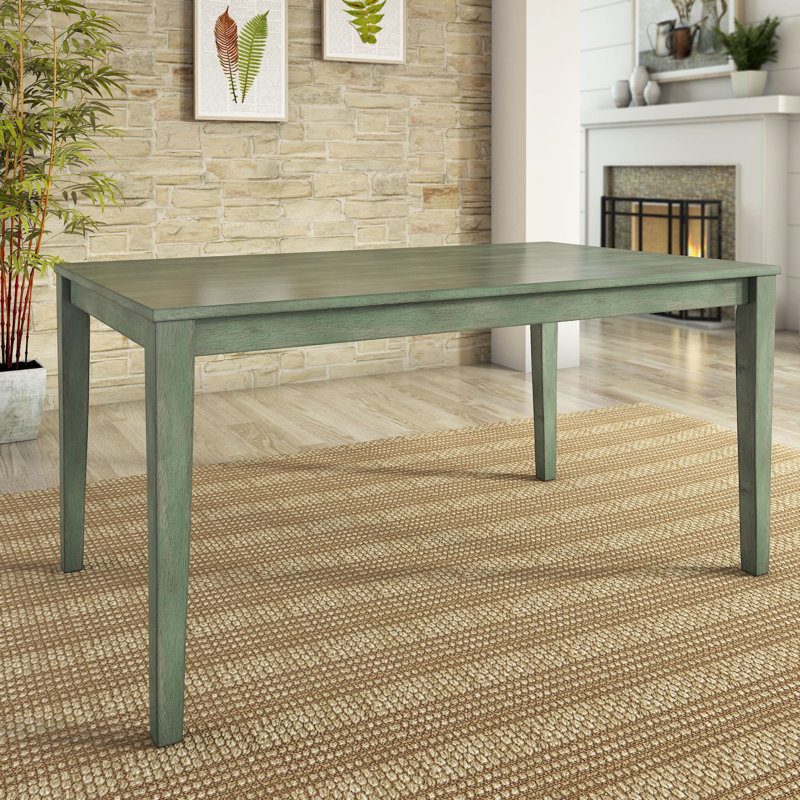 Alexa-Mae Dining Table, Antique Sage, 30" H x 36" W x 60" L