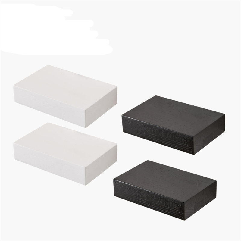 Tablette flottante Elaina, Noir / blanc