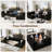108" L Shaped Couch, Modular Sectional Sofa With Chaise, Cloud Boneless Couch With Deep Seat & Removable Pillow For Living Room, Bedroom, No Assembly Required（Black）-1651751436