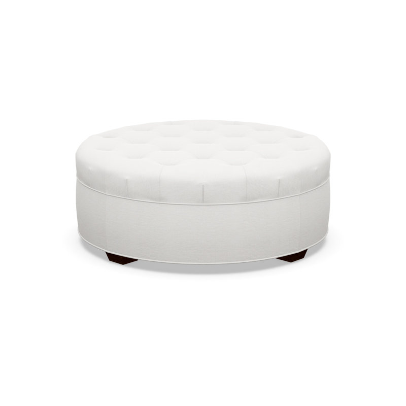 Round Ottoman, 5246-99, Walnut