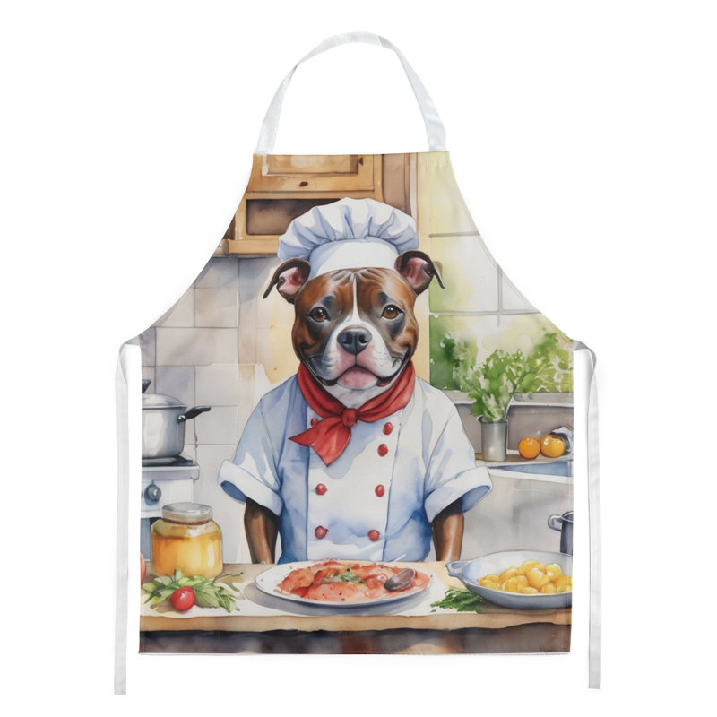 No Pattern Bib Apron