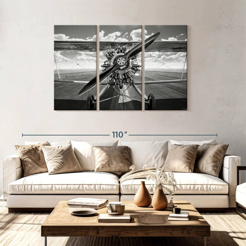 Avion Mehar Vintage Chrome, H 48 po x l 74 po