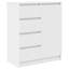 Sideboard With Drawers 71X35x84 Cm Engineered Wood-706543527