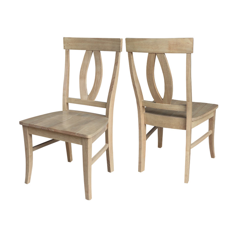 Arite Solid Wood Side Chair, Honey