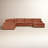 Ellaria Upholstered U-Shaped Sectional Reversible-73164282