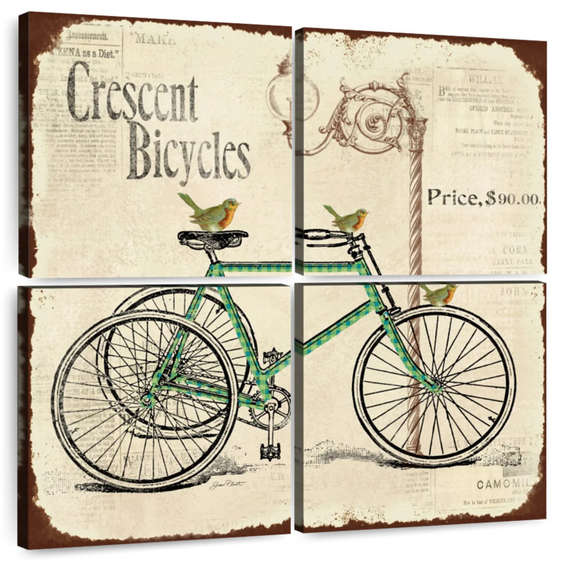 Mehar Bike Crescent Bicycles, 50" H x 50" W