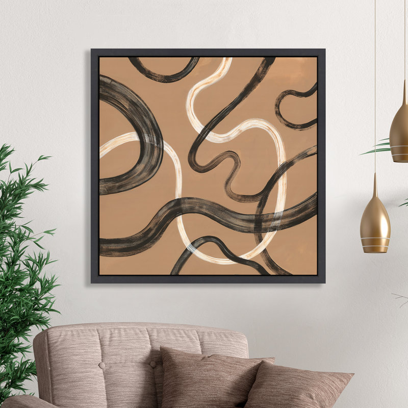 «Flowing Expression II» par David Erickson - Peinture sur toile