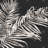 Tropical leaves - 32"x32" art on canvas