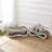 Suvi 26" Modern Cardboard Infinity 2-in-1 Lounge Bed Cat Scratcher with Catnip