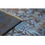 Damask Area Rug in Blue