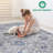 5X7 Blue/Silver/Oriental Non-Shedding Living Room Bedroom Dining Home Office Stylish And Stain Resistant Area Rug-1119036589