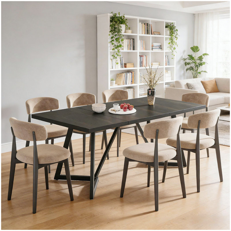 Contemporary Dining Table,Rectangular Kitchen Table,Conference table,Executive desk,Office table