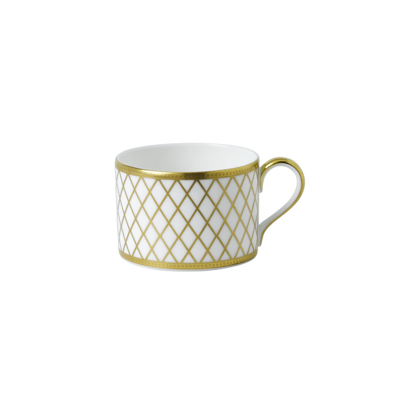 Majestic Bone China Teacup, White